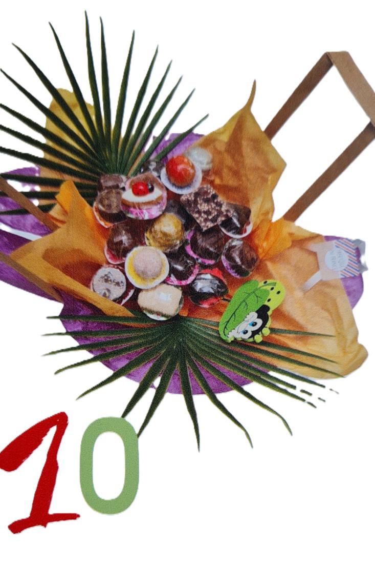 Bouquet chocolats 50 ou 55 tiges