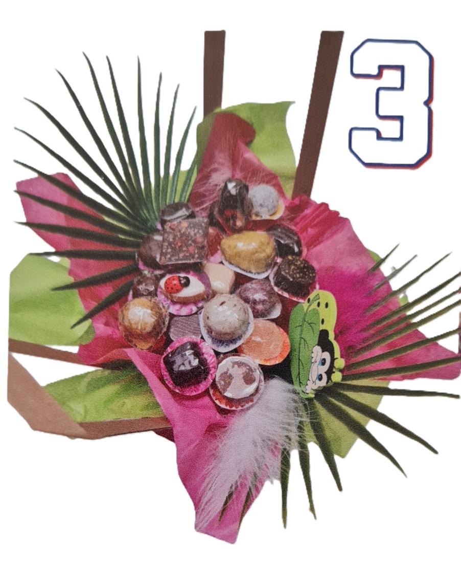 Bouquet chocolats 40 ou 45 tiges